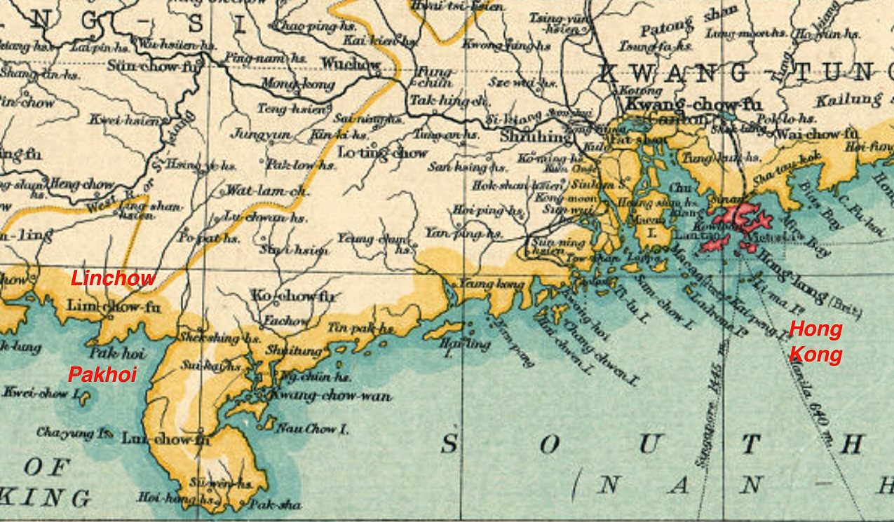 Pakhoi and Limchow in Southern China